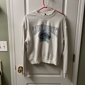 H&M Divided Cream Sweatshirt